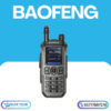 Baofeng UV-21 Pro high-power dual-band walkie talkie featuring a large color LCD display and long-range tactical design.