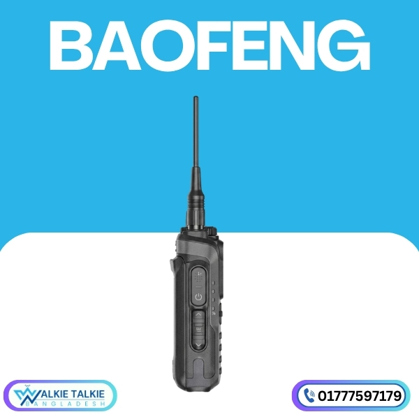 Baofeng UV-21 Pro high-power dual-band walkie talkie featuring a large color LCD display and long-range tactical design.
