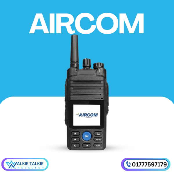 Aircom AC-G30 4G & Wi-Fi Network Walkie Talkie Aircom AC-G30 4G & Wi-Fi Network Walkie Talkie