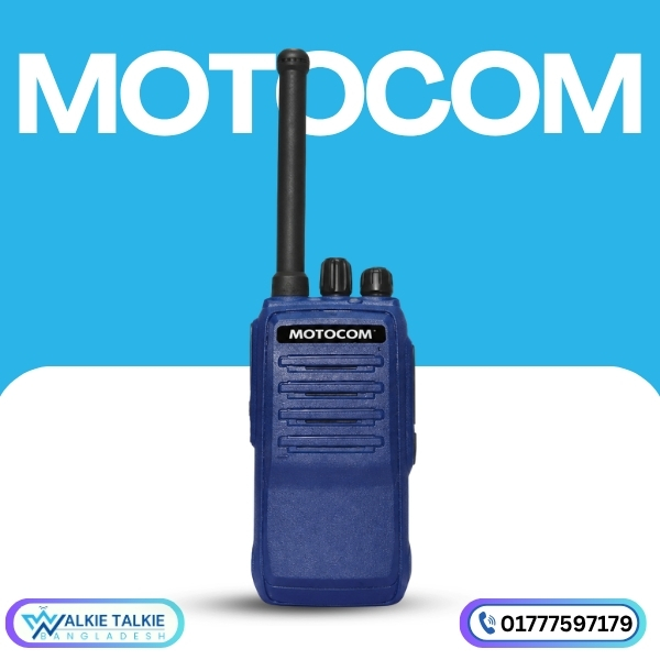 Motocom MC-300 Price in Bangladesh | Lightweight SBR Walkie Talkie