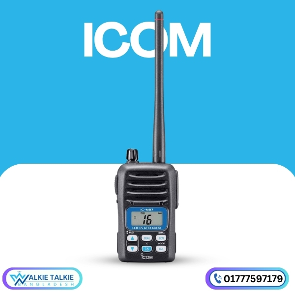 Icom IC-M87 ATEX Intrinsically Safe Marine Walkie Talkie