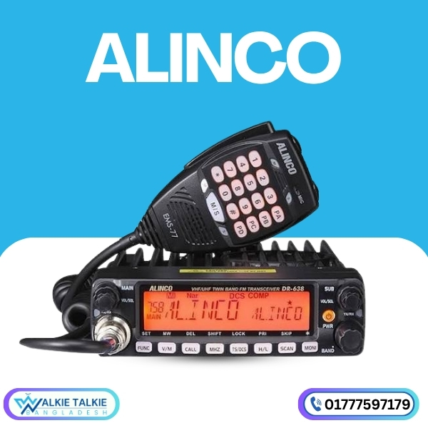 Alinco DR-638T Dual-Band Mobile Radio / Cross-Band Repeater