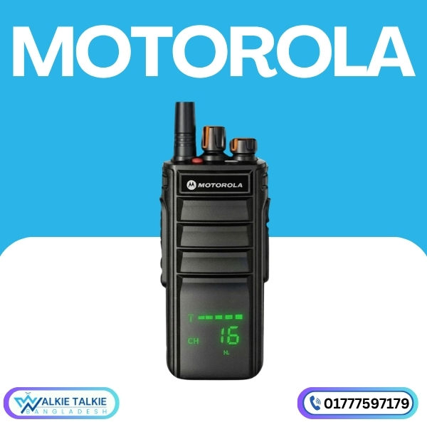Motorola GP-528D Portable Two-Way Radio Walkie-Talkie Motorola GP-528D Portable Two-Way Radio Walkie-Talkie